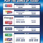 texas lottery schedule